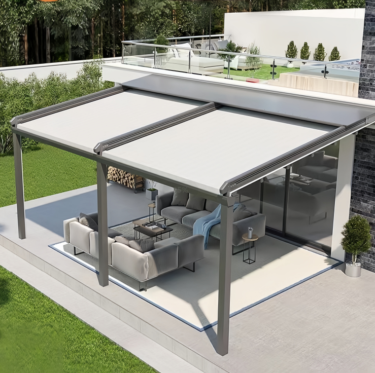 在天幕帳篷里感受“自然系生活”